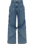 The Attico The Attico Maxi Pocket Jeans