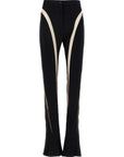 Mugler Mugler Mesh Insert Leggings