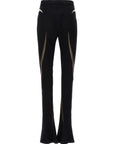 Mugler Mugler Mesh Insert Leggings