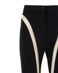 Mugler Mugler Mesh Insert Leggings