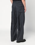 Sacai Sacai Gray cargo pants with belt