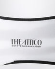 The Attico The Attico Two-piece zebra bikini in black/white