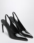 The Attico The Attico Black Viper Slingback