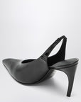 The Attico The Attico Black Viper Slingback