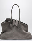 The Attico The Attico La Passeggiata Medium bag in grey suede