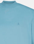 The Attico The Attico Light blue cotton T-shirt