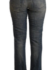 Twinset Chic Cropped Mid-Waist Denim Jeans