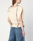 Isabel Marant ISABEL MARANT Top Zohra écru in cotton