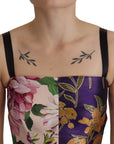 Dolce & Gabbana Patchwork Elegance Silk Blend Dress