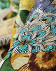 Dolce & Gabbana High Waist Maxi Skirt with Sicilian Patterns