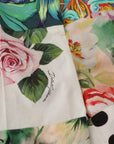 Dolce & Gabbana Floral High Waist Hot Pants Shorts
