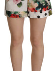 Dolce & Gabbana Floral High Waist Hot Pants Shorts