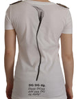 Dolce & Gabbana Elegant Floral Crewneck Cotton Tee