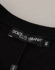 Dolce & Gabbana Chic Black Logo Cotton Tee for Women