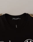 Dolce & Gabbana Chic Black Logo Cotton Tee for Women