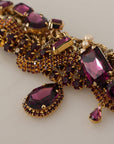 Dolce & Gabbana Sicilian Sparkle Gold-Tone Statement Necklace