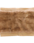Dolce & Gabbana Exclusive Beige MINK Fur Scarf Wrap