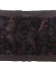 Dolce & Gabbana Exquisite Purple MINK Fur Scarf Wrap