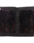 Dolce & Gabbana Exquisite Purple MINK Fur Scarf Wrap
