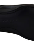 Dolce & Gabbana Elegant Black Leather Derby Shoes