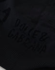 Dolce & Gabbana Elegant Black Logo Wool Sweater