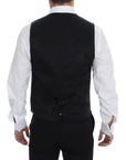 Dolce & Gabbana Elegant Gray Wool Formal Vest