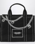 Marc Jacobs Marc Jacobs The Small Tote Bag nera in canvas with designs