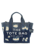 Marc Jacobs Marc Jacobs The Rip And Repair Denim Small Tote Shopping Bag
