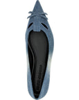 Marc Jacobs Marc Jacobs The Denim Kat Ballet Flats