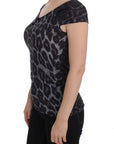 Chic Leopard Modal Top by Cavalli