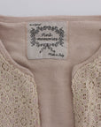PINK MEMORIES Elegant Pink Wrap Sweater Cotton Knit