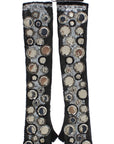 Dolce & Gabbana Sequin-Embellished Cashmere Fingerless Gloves