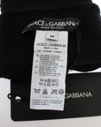 Dolce & Gabbana Sequin-Embellished Cashmere Fingerless Gloves
