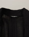Dolce & Gabbana Elegant Single Breasted Wool Blazer