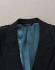Dolce & Gabbana Elegant Linen Single Breasted Blazer