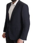 Dolce & Gabbana Elegant Linen Single Breasted Blazer