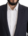 Dolce & Gabbana Elegant Linen Single Breasted Blazer