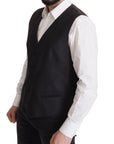 Dolce & Gabbana Elegant Dark Blue Martini Two-Piece Blazer