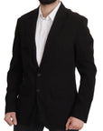 Dolce & Gabbana Elegant Virgin Wool Single Breasted Jacket