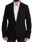 Dolce & Gabbana Elegant Virgin Wool Single Breasted Jacket