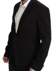 Dolce & Gabbana Elegant Virgin Wool Single Breasted Jacket