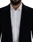 Dolce & Gabbana Elegant Black Cotton Long Cardigan Jacket