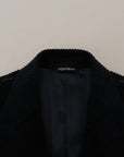 Dolce & Gabbana Elegant Black Cotton Long Cardigan Jacket