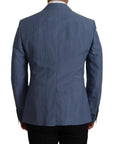 Dolce & Gabbana Elegant Single Breasted Linen Jacket