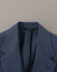 Dolce & Gabbana Elegant Single Breasted Linen Jacket