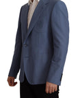 Dolce & Gabbana Elegant Single Breasted Linen Jacket
