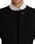 Dolce & Gabbana Elegant Slim Fit Double Breasted Wool Blazer