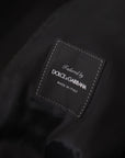 Dolce & Gabbana Elegant Slim Fit Double Breasted Wool Blazer