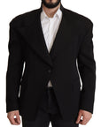 Dolce & Gabbana Elegant Single Breasted Wool Blazer