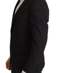 Dolce & Gabbana Elegant Slim Fit Black Blazer Jacket